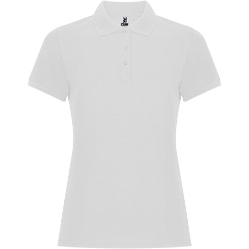 Pegaso Premium Poloshirt Für Damen , weiss, Piqué Strick 60% Baumwolle, 40% Polyester, 190 g/m2, M, , Bild 1