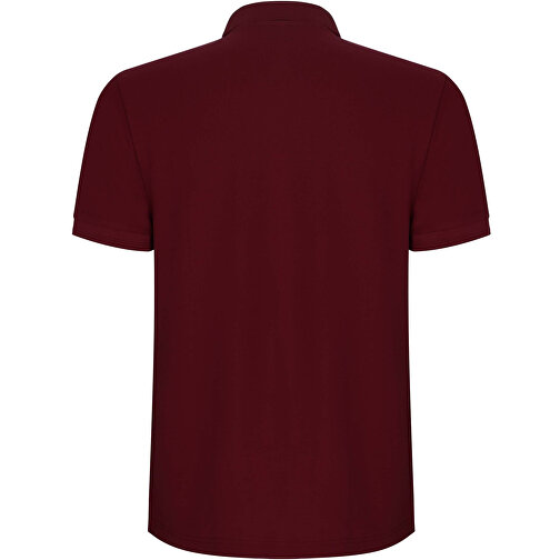 Pegaso Premium Poloshirt Für Herren , garnet, Piqué Strick 60% Baumwolle, 40% Polyester, 190 g/m2, 3XL, , Bild 3