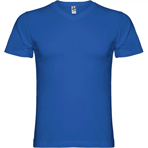 Camiseta de cuello de pico de manga corta para hombre 'Samoyedo', Imagen 1