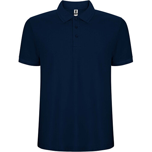 Pegaso Premium Poloshirt Für Herren , navy blue, Piqué Strick 60% Baumwolle, 40% Polyester, 190 g/m2, L, , Bild 1