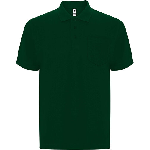 Centauro Premium Poloshirt Unisex , dunkelgrün, Piqué Strick 60% Baumwolle, 40% Polyester, 190 g/m2, S, , Bild 1