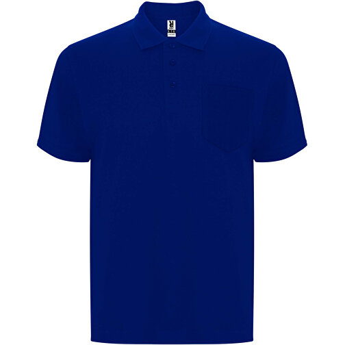 Centauro Premium Poloshirt Unisex , blau, Piqué Strick 60% Baumwolle, 40% Polyester, 190 g/m2, 2XL, , Bild 1