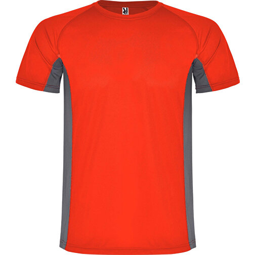 Shanghai Sport T-Shirt Für Herren , rot / dark lead, Mesh mit Cool Fit Finish 100% Polyester, 140 g/m2, Contrast fabric, Mesh mit Cool Fit Finish 100% Polyester, 140 g/m2, XL, , Bild 1