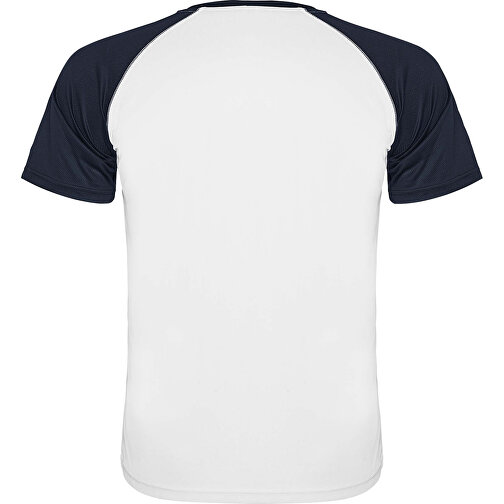 Indianapolis T-Shirt Unisex Aus Recyceltem Material , weiss / navy blue, Mesh mit Cool Fit Finish 100% Polyester, 140 g/m2, 2XL, , Bild 3