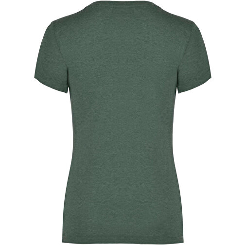 Fox T-Shirt Für Damen , heather bottle green, Single jersey Strick 65% Polyester, 35% Baumwolle, 150 g/m2, M, , Bild 2