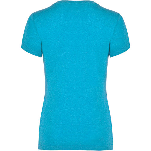 Fox T-Shirt Für Damen , heather turquoise, Single jersey Strick 65% Polyester, 35% Baumwolle, 150 g/m2, 2XL, , Bild 2