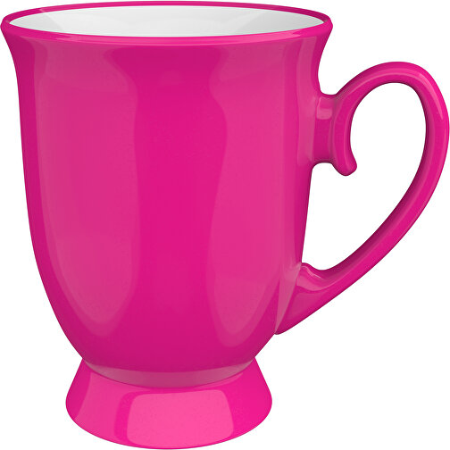 Anna Aussen Farbig Innen Weiss 320ml , pink / weiss, New Bone China Porzellan, 11,00cm x 12,00cm (Höhe x Breite), Bild 1