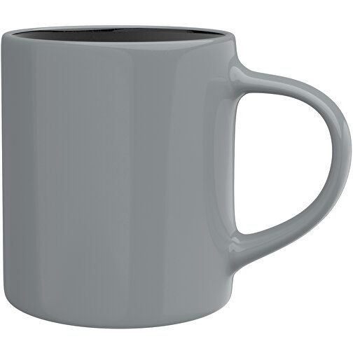 Master Aussen Farbig Innen Schwarz 320ml , silber / schwarz, New Bone China Porzellan, 9,00cm x 12,00cm (Höhe x Breite), Bild 1