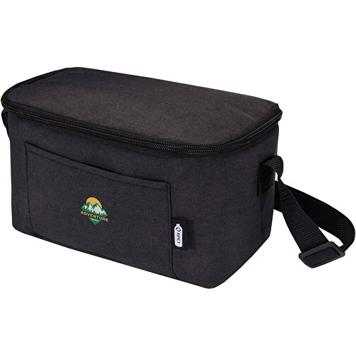 Tundra GRS RPET Kühltasche Für 6 Dosen 5L , Heather Charcoal, GRS zertifiziertes recyceltes Polyester, 25,00cm x 14,50cm x 15,50cm (Länge x Höhe x Breite), Bild 2