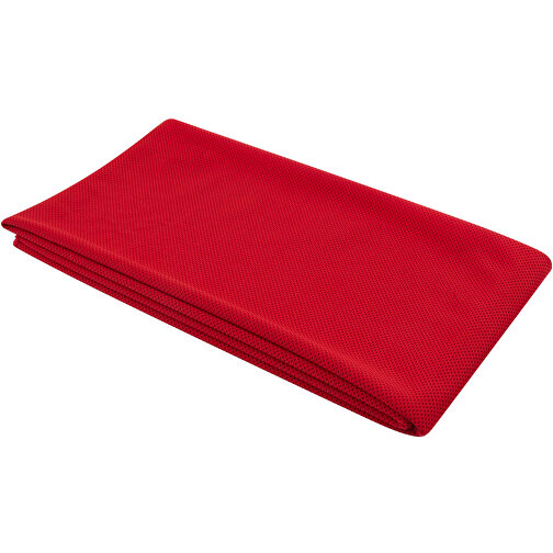 Althea Sporthandtuch 70 × 140 Cm , rot, Strick Polyester, 140 g/m2, 140,00cm x 70,00cm (Länge x Breite), Bild 1