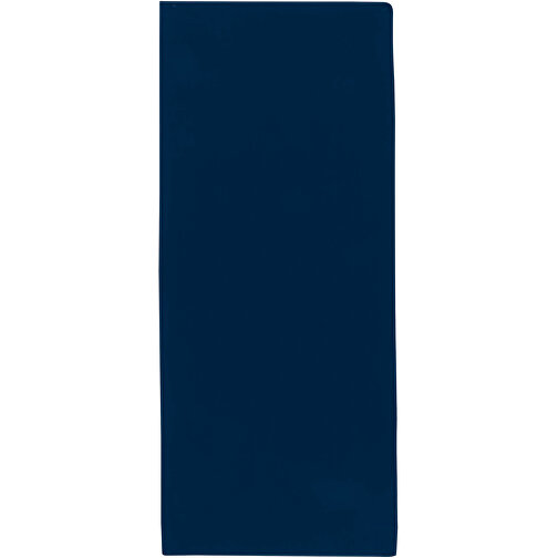 Lucas RPET Sporthandtuch 30 × 80 Cm , navy, Strick Recyceltes Polyester, 140 g/m2, 80,00cm x 30,00cm (Länge x Breite), Bild 5