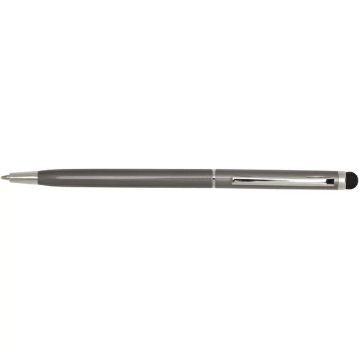 Ore aluminium ballpoint pen with stylus (blue ink), Obraz 3