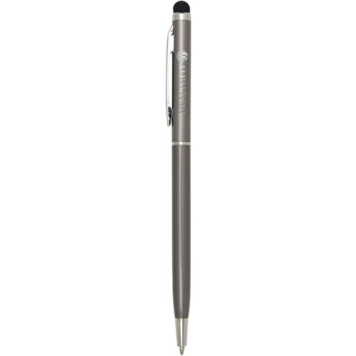 Ore aluminium ballpoint pen with stylus (blue ink), Obraz 4