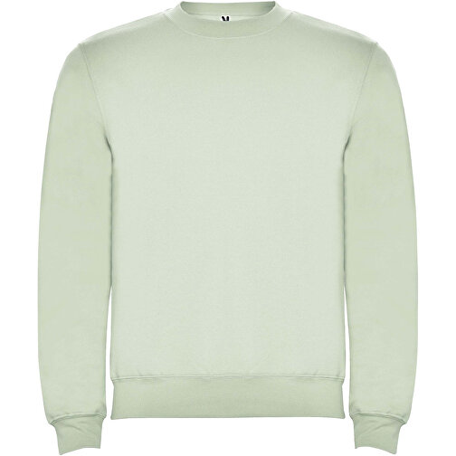 Clasica Sweatshirt Mit Rundhalsausschnitt Unisex , Mist Green, Strick 50% Baumwolle, 50% Polyester, 280 g/m2, 2XL, , Bild 1