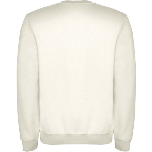 Clasica Sweatshirt Mit Rundhalsausschnitt Unisex , Vintage White, Strick 50% Baumwolle, 50% Polyester, 280 g/m2, M, , Bild 3