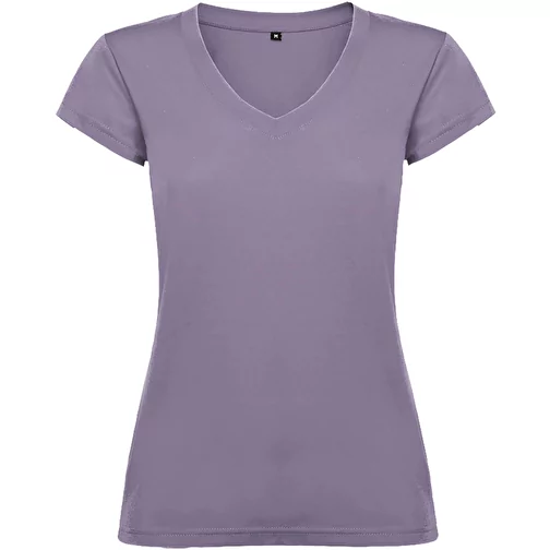 T-shirt a maniche corte con scollo a V da donna Victoria, Immagine 1