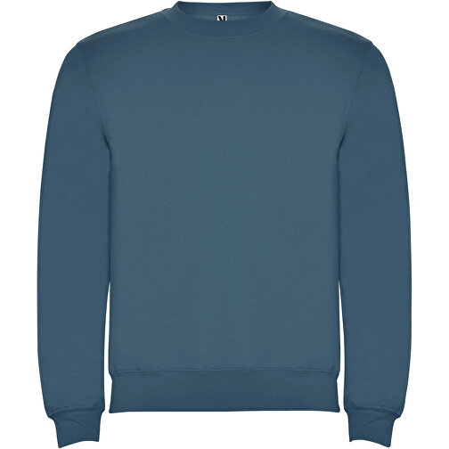 Clasica Sweatshirt Mit Rundhalsausschnitt Unisex , Storm blue, Strick 50% Baumwolle, 50% Polyester, 280 g/m2, M, , Bild 1