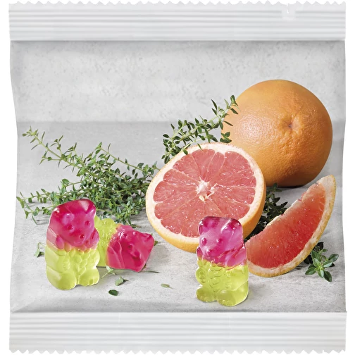 Oursons végétaliens au thym et au pamplemousse dans un sachet compostable, Image 2