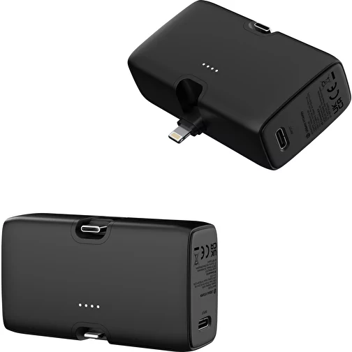 Urban Vitamin Los Angeles 20W Powerbank en plastique RCS rec., noir, Image 11