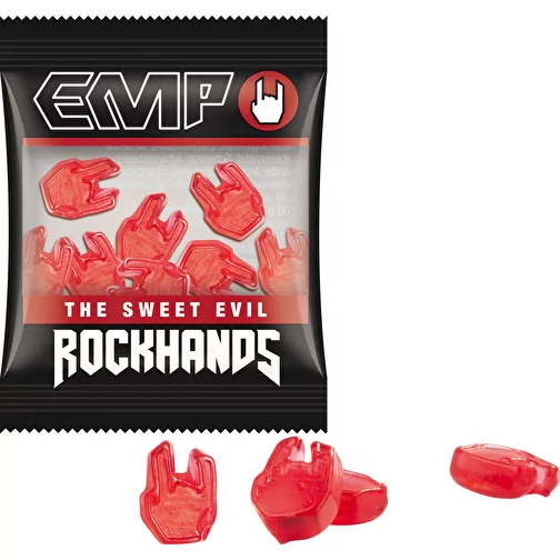 Mini-sachet forme spéciale, gomme aux fruits, multicolore, Image 1