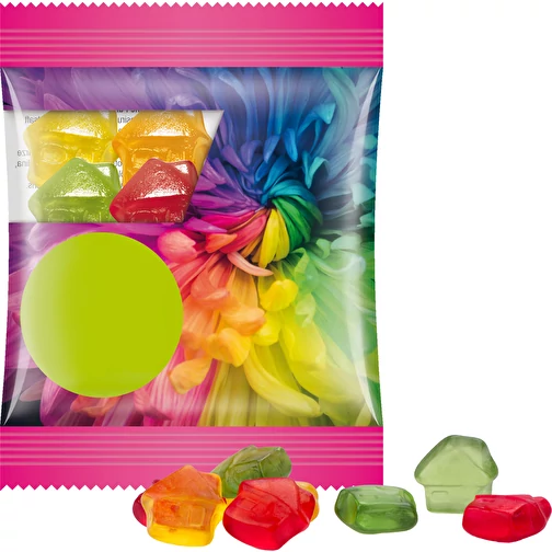 Mini-sachet, gomme aux fruits Trolli, 15 g, Image 2