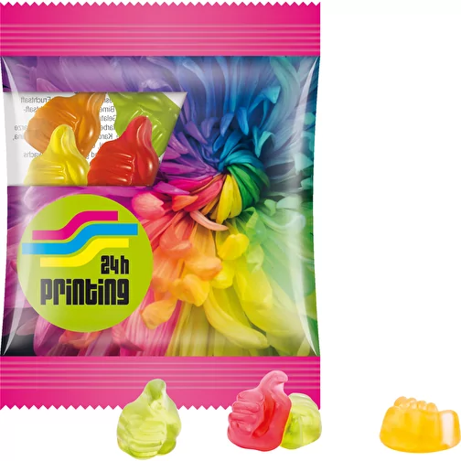 Mini-sachet, gomme aux fruits Trolli, 15 g, Image 1