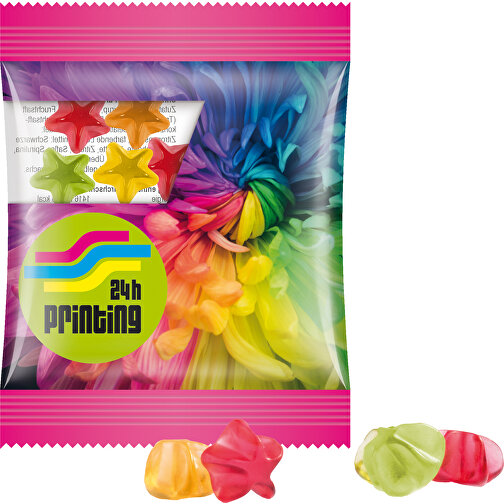 Minitüte, Trolli Fruchtgummi, 15 G , Trolli, Folie, 8,40cm x 7,00cm (Höhe x Breite), Bild 1