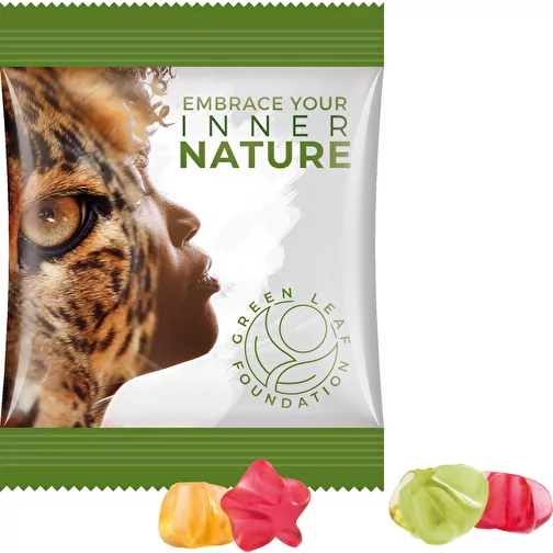 Mini-sachet, gomme aux fruits Trolli, 10 g, Image 1