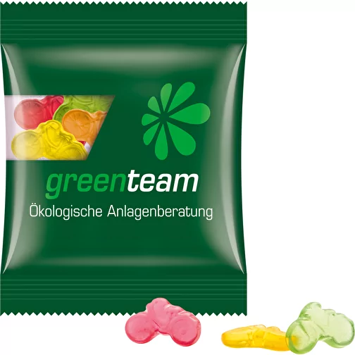 Mini-sachet, gomme aux fruits Trolli, 10 g, Image 1