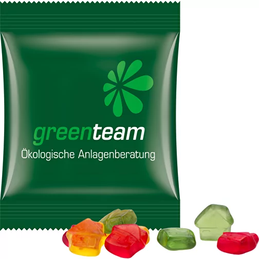 Mini-sachet, gomme aux fruits Trolli, 15 g, Image 1