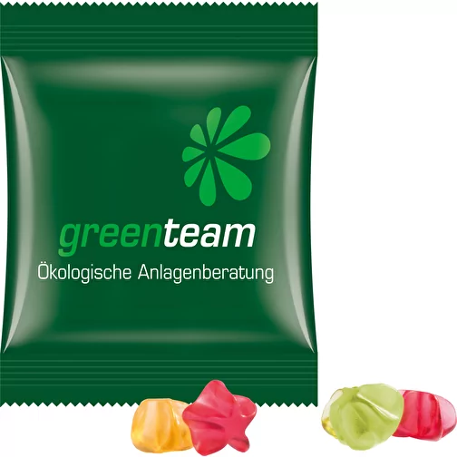 Mini-sachet, gomme aux fruits Trolli, 15 g, Image 1