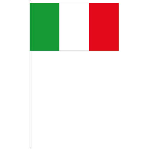 Dekofahne 'Italien' , Offsetpapier 80g/qm, 12,00cm x 40,00cm x 24,00cm (Länge x Höhe x Breite), Bild 1
