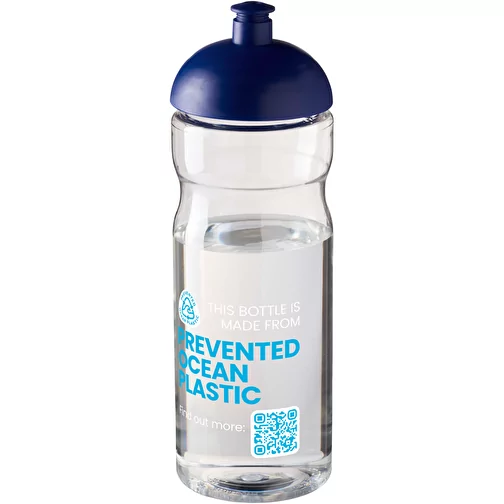 Bouteille de sport H2O Active® Eco Base 650ml avec couvercle dôme, Image 2