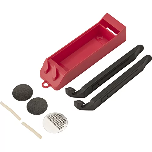 Kit de réparation de pneus de vélo dans une boîte en plastique Emerie, Image 3