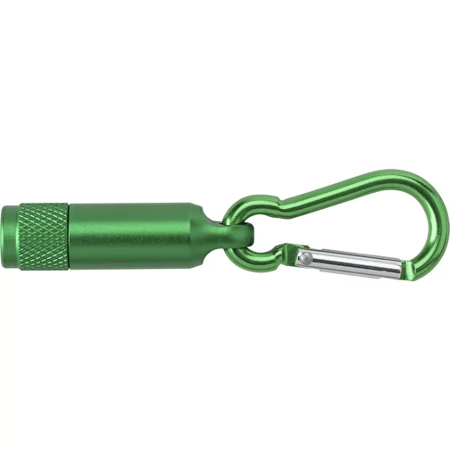 Porte-clés en aluminium avec mousqueton Tracy, Image 1