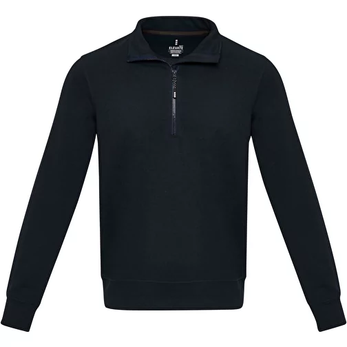 Sweater unisexe Aware™ recyclé à fermeture quart de zip, Image 3