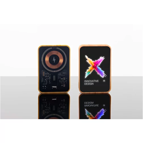 SCX.design P26 15W 5000 mAh MagSafe Powerbank en bois, Image 5