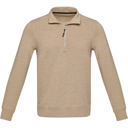 Sweater unisexe Aware™ recyclé à fermeture quart de zip, Image 3