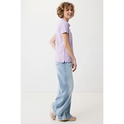 Iqoniq Yosemite Polo piqué pour femmes en coton rec., lavande, Image 7