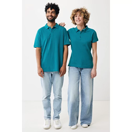 Iqoniq Yosemite Polo piqué pour femme en coton rec., verdigris, Image 9