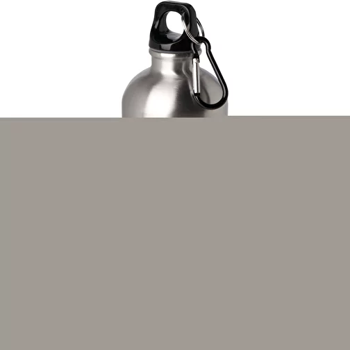 Gourde en acier inoxydable à simple paroi Oregon 750 ml, certifiée RCS, avec mousqueton, Image 2