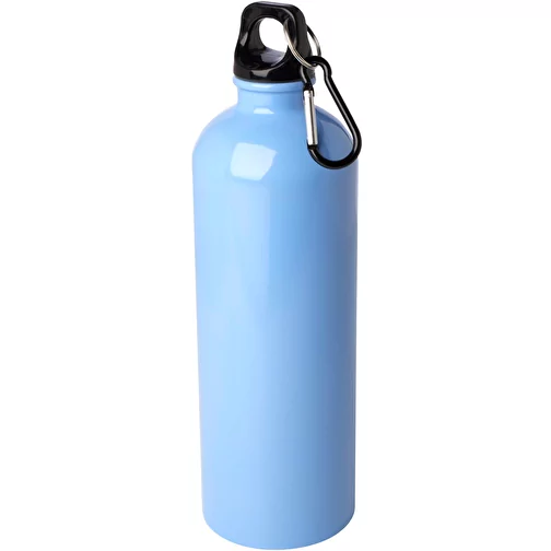 Gourde en acier inoxydable à simple paroi Oregon 750 ml, certifiée RCS, avec mousqueton, Image 1