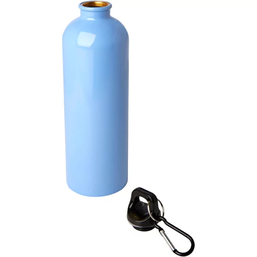 Gourde en acier inoxydable à simple paroi Oregon 750 ml, certifiée RCS, avec mousqueton, Image 4