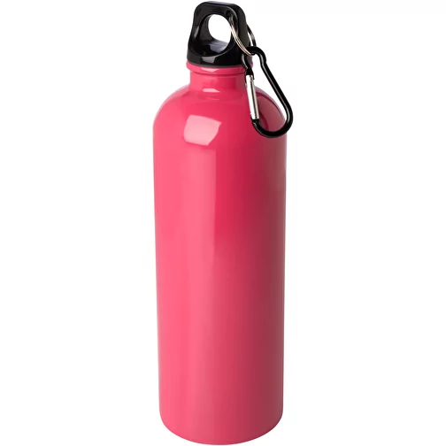 Gourde en acier inoxydable à simple paroi Oregon 750 ml, certifiée RCS, avec mousqueton, Image 1