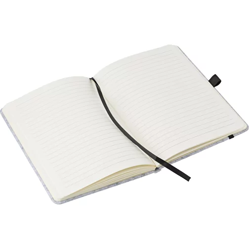 Carnet A5 en feutre rPET Harper, Image 2