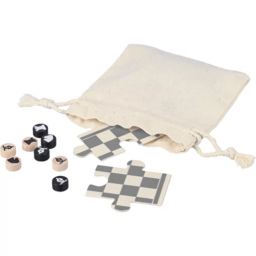 Set Gioco scacchi e dama in legno in legno Hank, Immagine 6