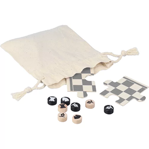 Set Gioco scacchi e dama in legno in legno Hank, Immagine 7