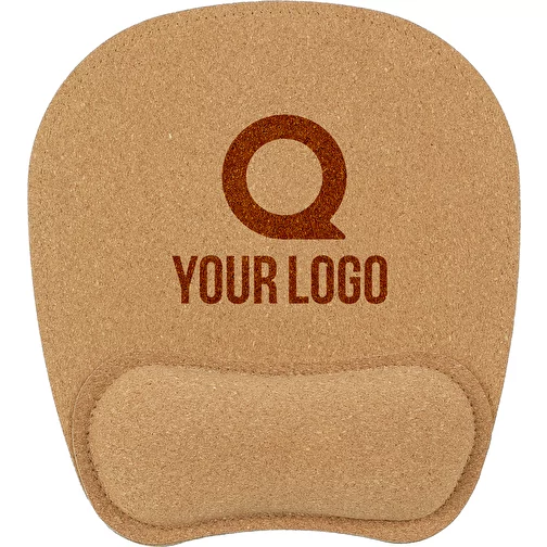 Tapis de souris ergonomique en liège Edwin, Image 5