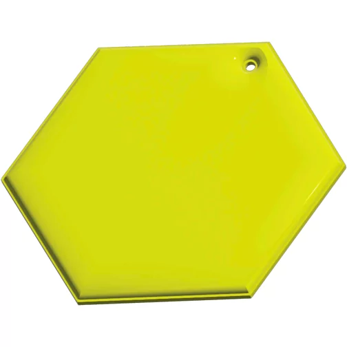 RFXT H-12 pendentif hexagonal en PVC léger et réfléchissant, Image 3