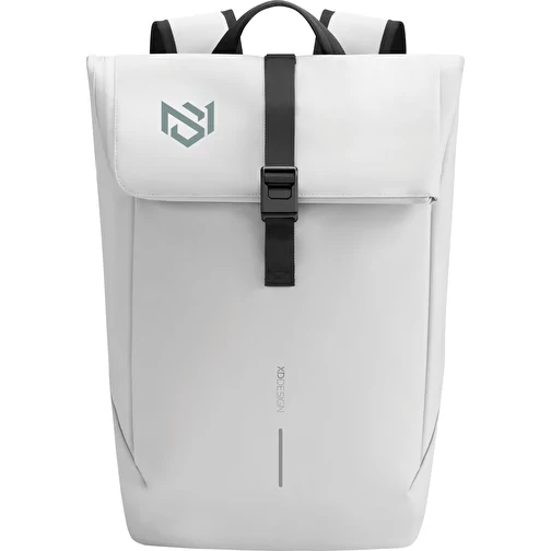 Urban sac à dos imperméable Flap-Top, blanc cassé, Image 2